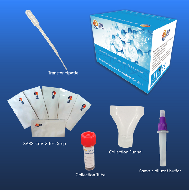 COVID-19 kit de prueba rápida de antígeno de saliva