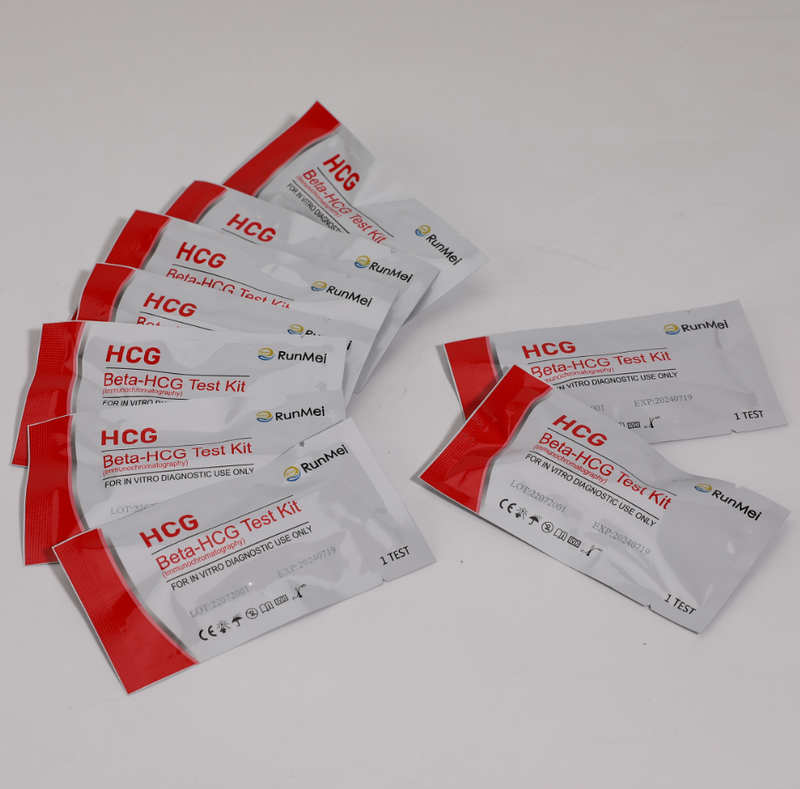 Uso doméstico HCG Embarazo Tarjeta de prueba rápida