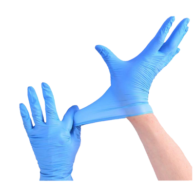 Guantes médicos desechables: guantes de látex, vinilo y nitrilo