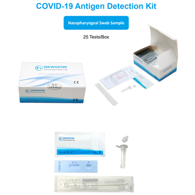Nuevo gen covid-19 autoprueba (saliva / swab) tarjeta de prueba antígeno